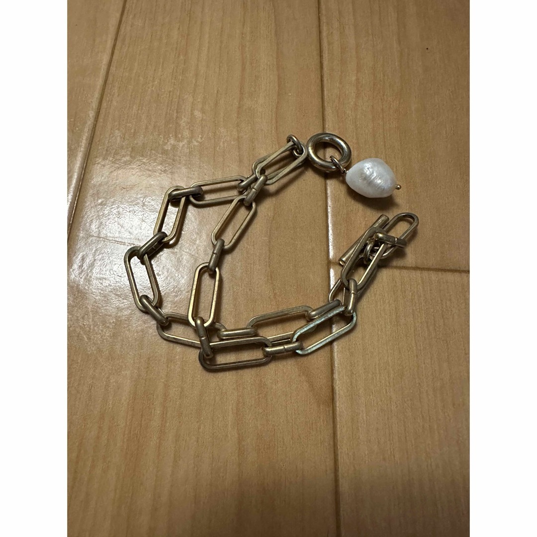 TODAYFUL(トゥデイフル)のtodayful chain pearl bracelet レディースのアクセサリー(ブレスレット/バングル)の商品写真