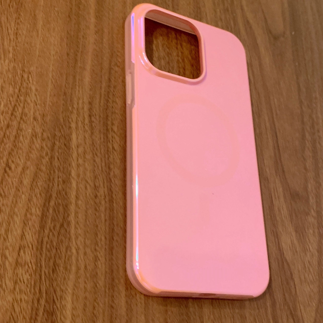 kate spade new york(ケイトスペードニューヨーク)のkate spade iPhone14ProMaxケース ピンクグレープフルーツ スマホ/家電/カメラのスマホアクセサリー(iPhoneケース)の商品写真