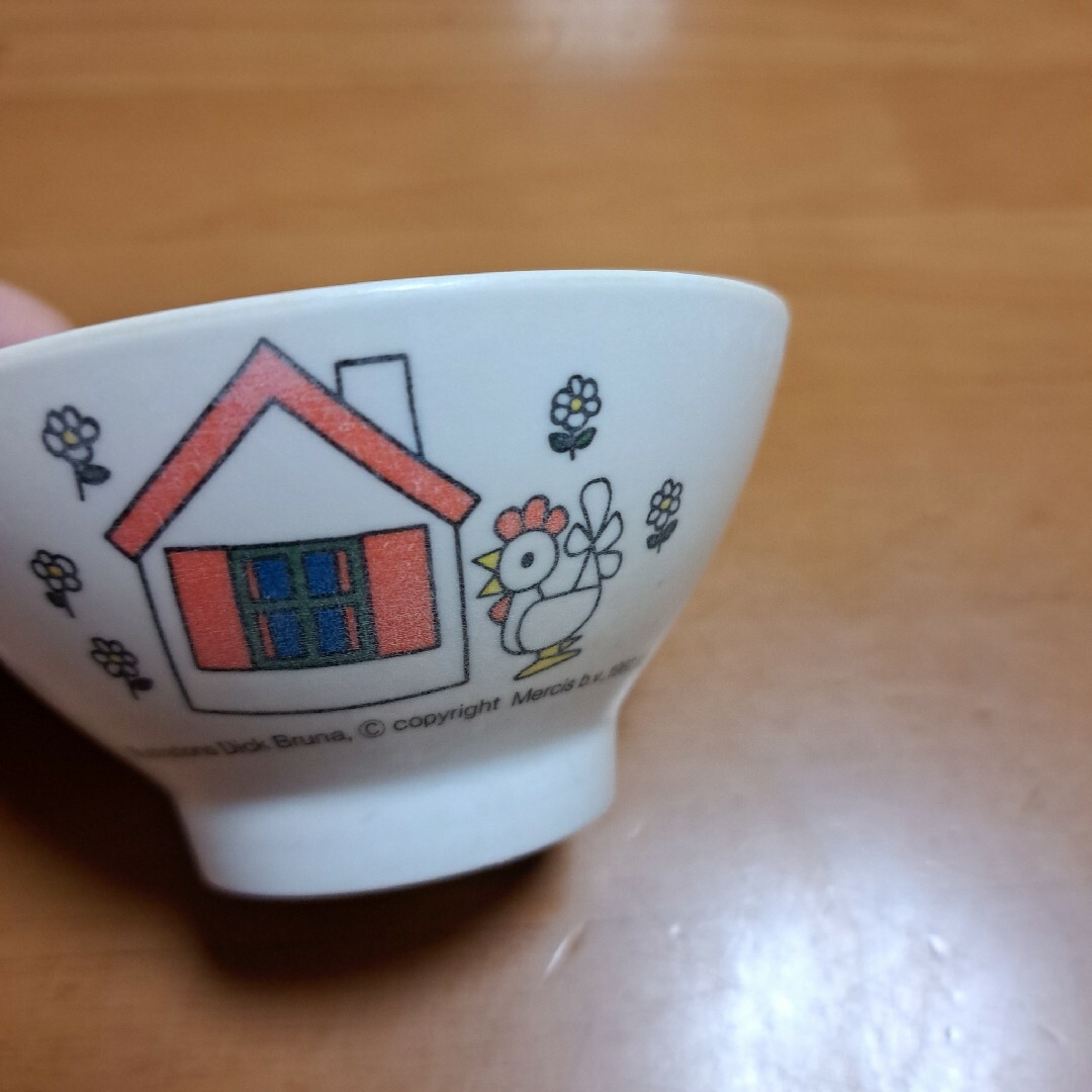 ミッフィー お茶碗 エンタメ/ホビーのおもちゃ/ぬいぐるみ(キャラクターグッズ)の商品写真