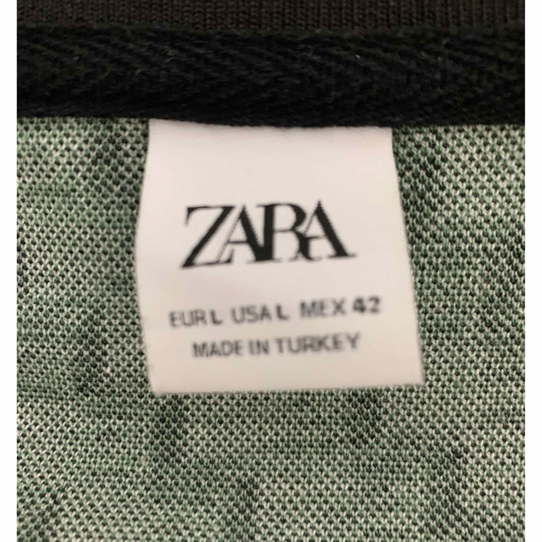 ZARA(ザラ)のZARA ジップアップ ジャージ素材 メンズのジャケット/アウター(ブルゾン)の商品写真