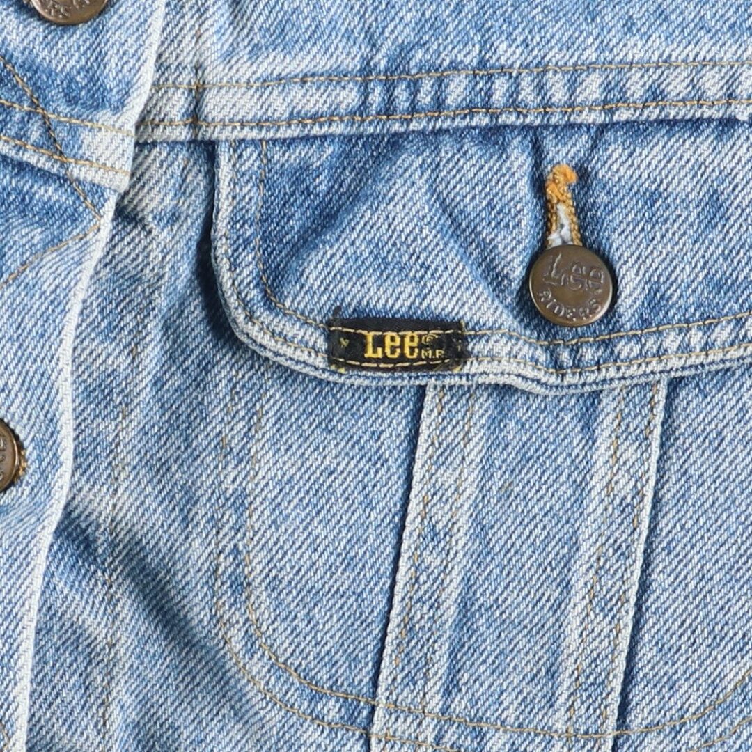 Lee - 古着 80年代 リー Lee 黒タグ バック刺繍 デニム Lee - 古着 80年代 リー Lee 黒タグ バック刺繍 デニム