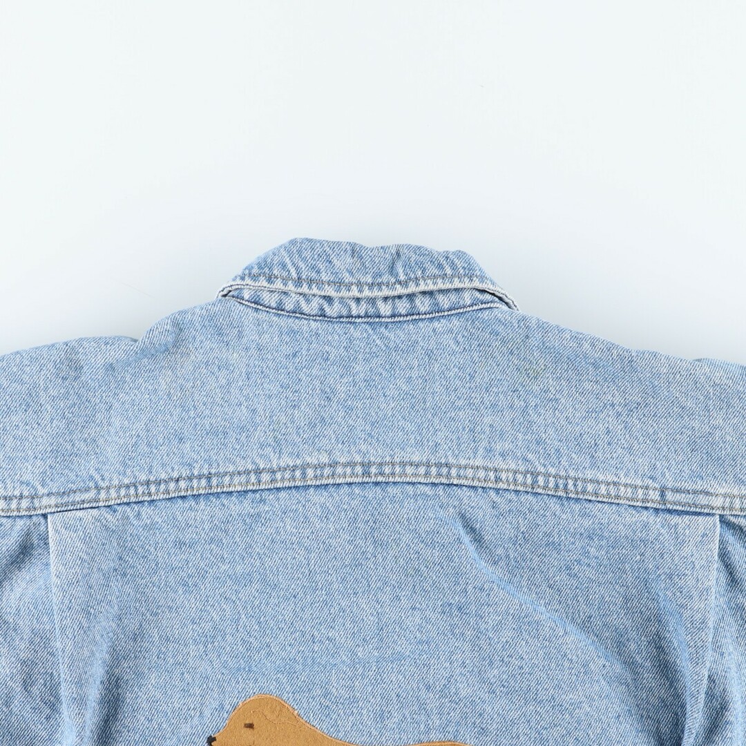 Lee - 古着 80年代 リー Lee 黒タグ バック刺繍 デニム Lee - 古着 80年代 リー Lee 黒タグ バック刺繍 デニム
