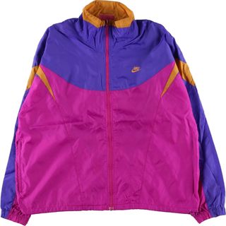 ナイキ(NIKE)の古着 80~90年代 ナイキ NIKE ウインドブレーカー レディースXL ヴィンテージ /eaa427783(ナイロンジャケット)