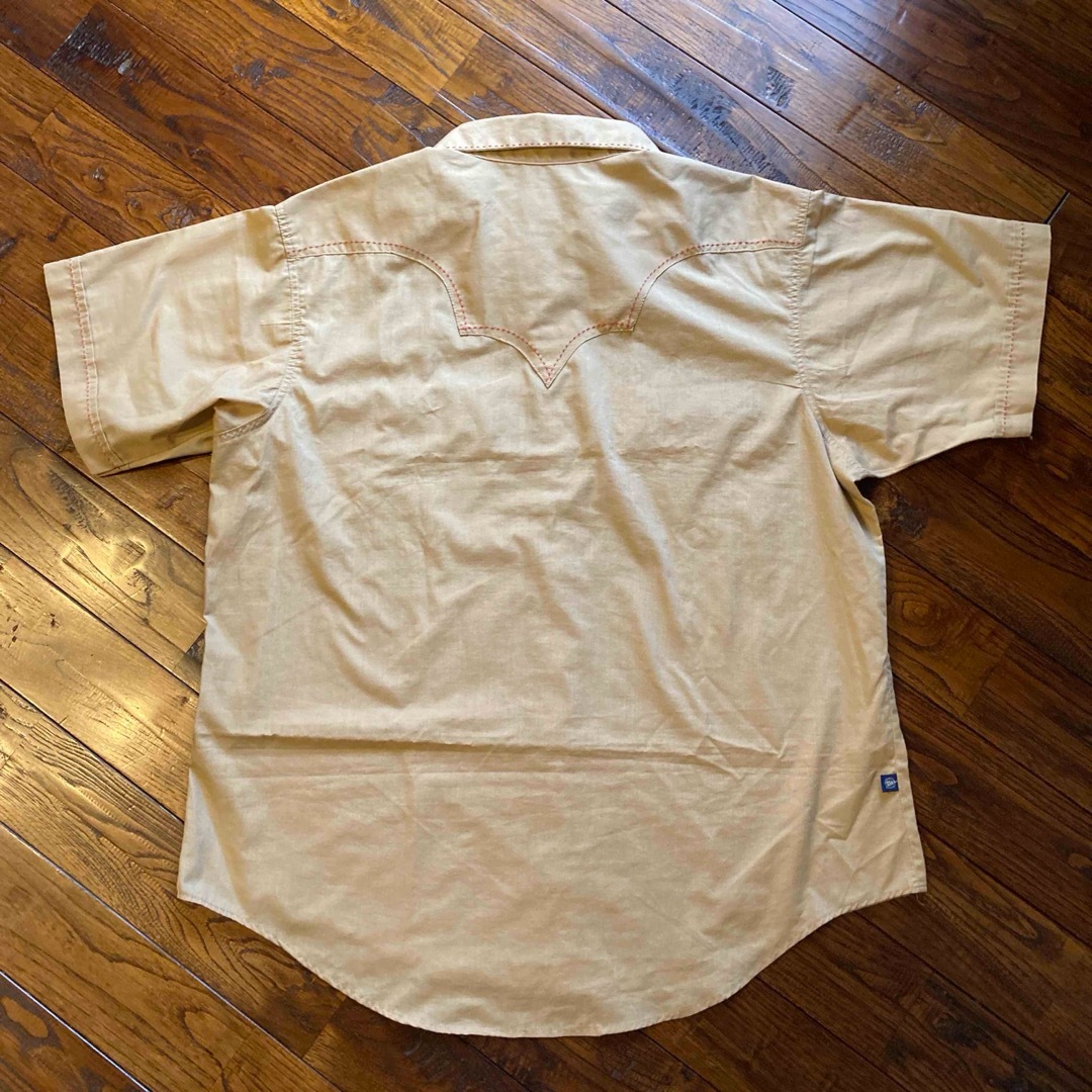 ROCKMOUNT(ロックマウント)の美品 レア！USA製 ロックマウント ハンドステッチ 半袖 ウエスタンシャツ メンズのトップス(シャツ)の商品写真