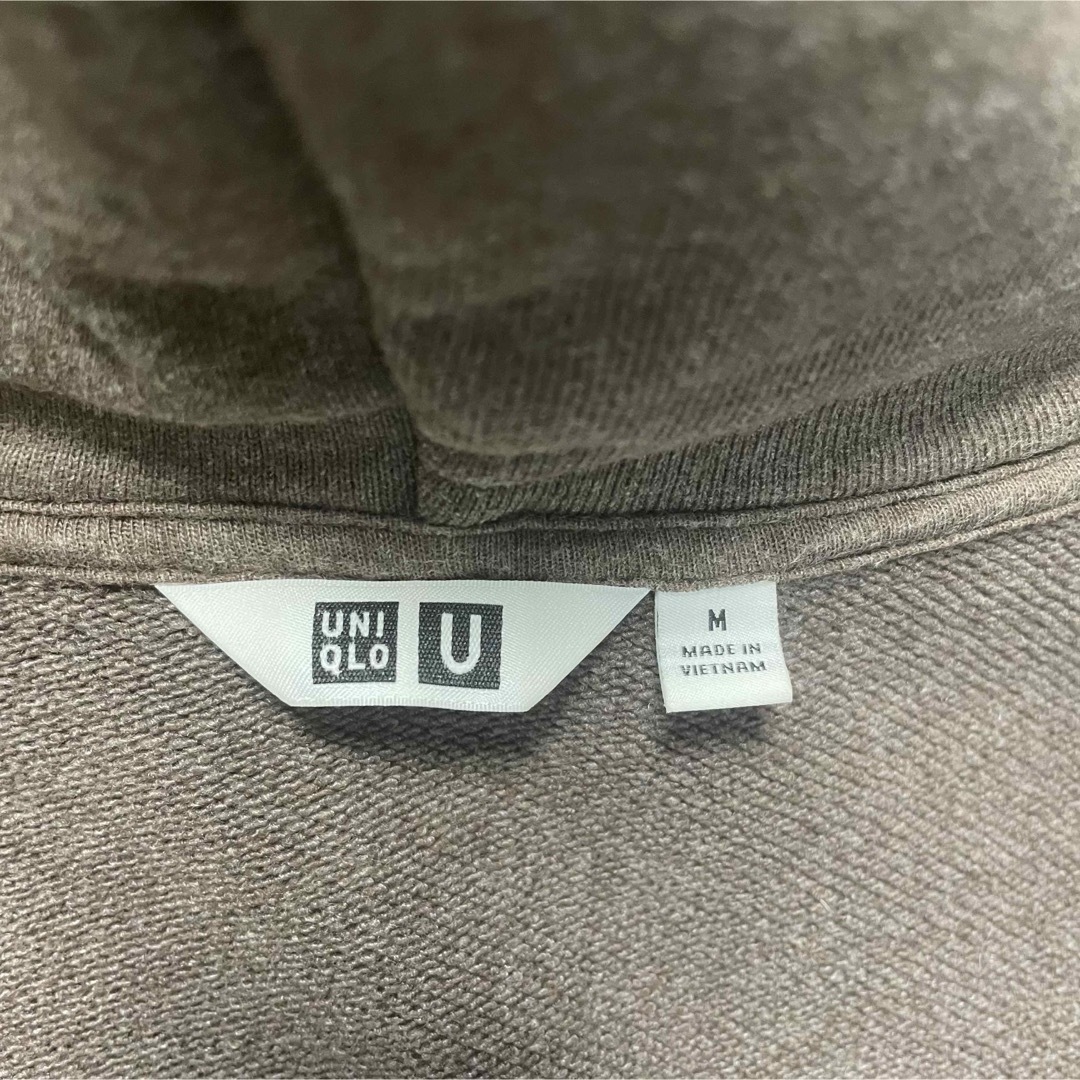 UNIQLO(ユニクロ)の美品 ユニクロ UNIQLO U スウェットプルパーカ MEN M メンズのトップス(パーカー)の商品写真