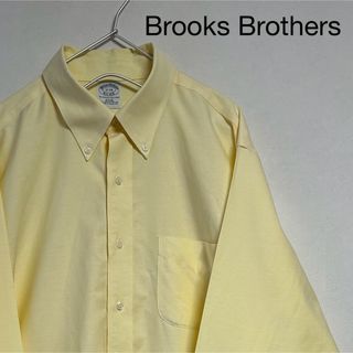 ブルックスブラザース(Brooks Brothers)の美品 90s Brooks Brothers 長袖BDシャツ クリームイエロー(シャツ)