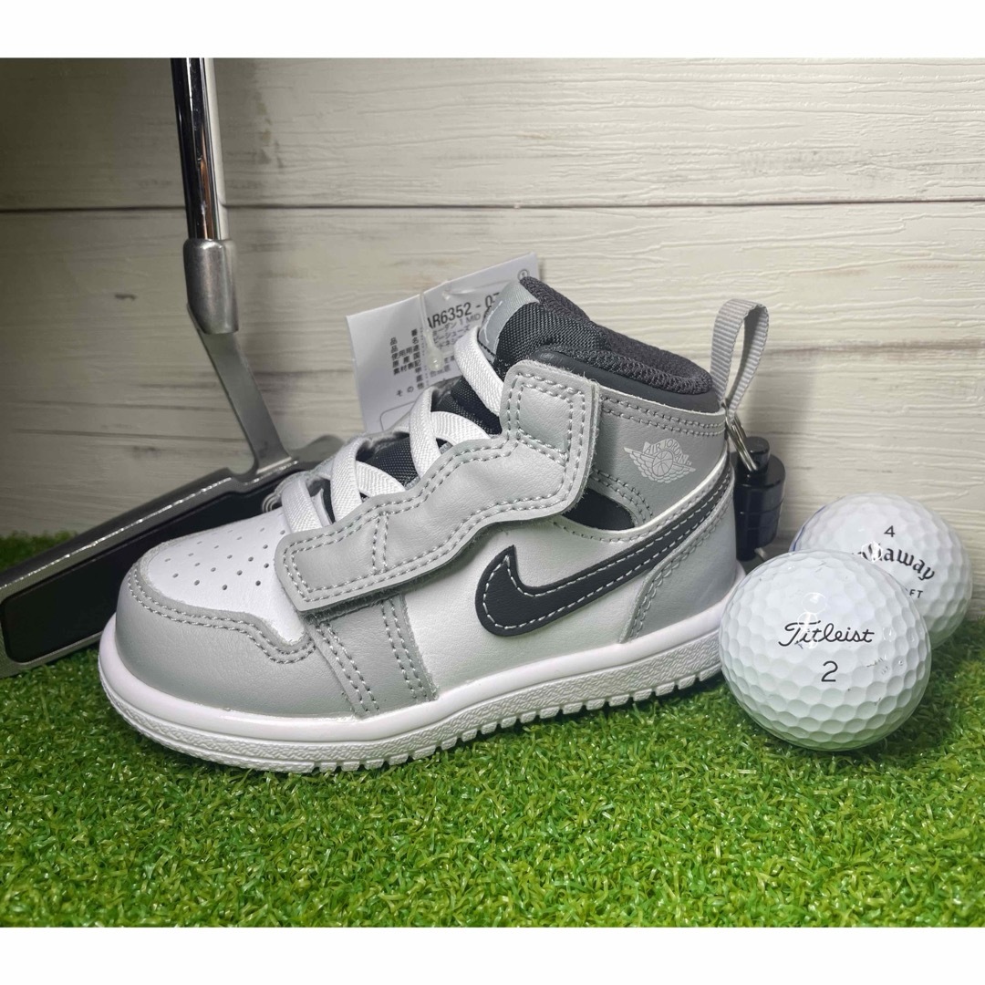 ✨究極のおしゃれ✨NIKE JORDAN1 MID Grey ゴルフパターカバー ✨究極のおしゃれ✨NIKE JORDAN1 MID Grey ゴルフパターカバー