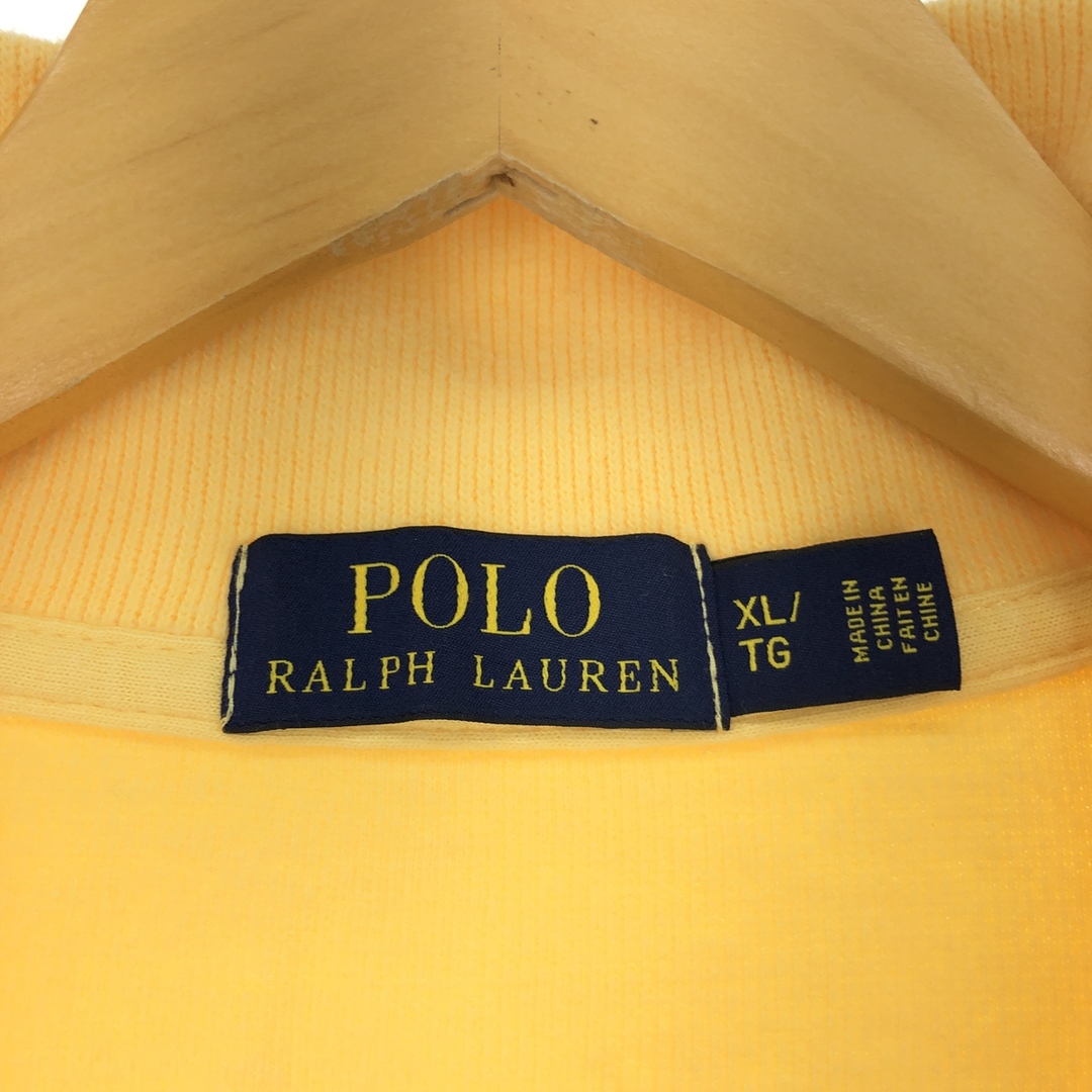 Ralph Lauren(ラルフローレン)の古着 ラルフローレン Ralph Lauren POLO RALPH LAUREN ハーフジップスウェットシャツ トレーナー メンズXL /eaa426456 メンズのトップス(スウェット)の商品写真