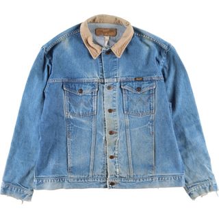 ラングラー(Wrangler)の古着 90年代 ラングラー Wrangler デニムジャケット Gジャン USA製 メンズXXL ヴィンテージ /eaa424658(Gジャン/デニムジャケット)