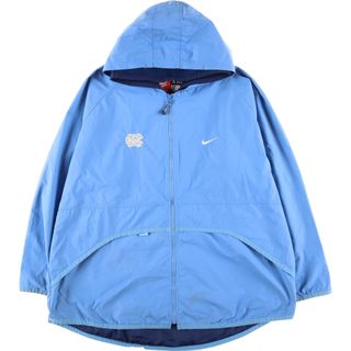 ナイキ(NIKE)の古着 00年代 ナイキ NIKE TEAM NORTH CAROLINA ノースカロライナ大学 ナイロンパーカー メンズXXL /eaa425870(ナイロンジャケット)