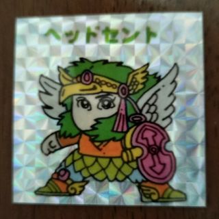 ヘッドセント　ビックリマン　下手絵　無印　駄菓子　マイナー　ロッチ(ステッカー（シール）)