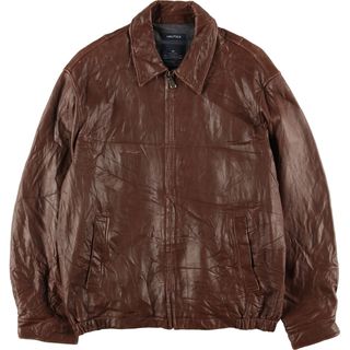 ノーティカ レザージャケット/革ジャン(メンズ)の通販 26点 | NAUTICA ノーティカ レザージャケット/革ジャン(メンズ)の通販 26点 | NAUTICA