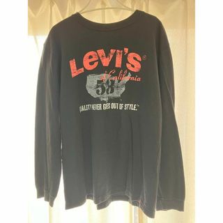 Levi's 長袖Tシャツ　Lサイズ　black