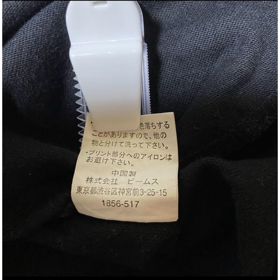 BEAMS(ビームス)の【BEAMS】　M    ロンT   七分袖　ブラック メンズのトップス(Tシャツ/カットソー(七分/長袖))の商品写真