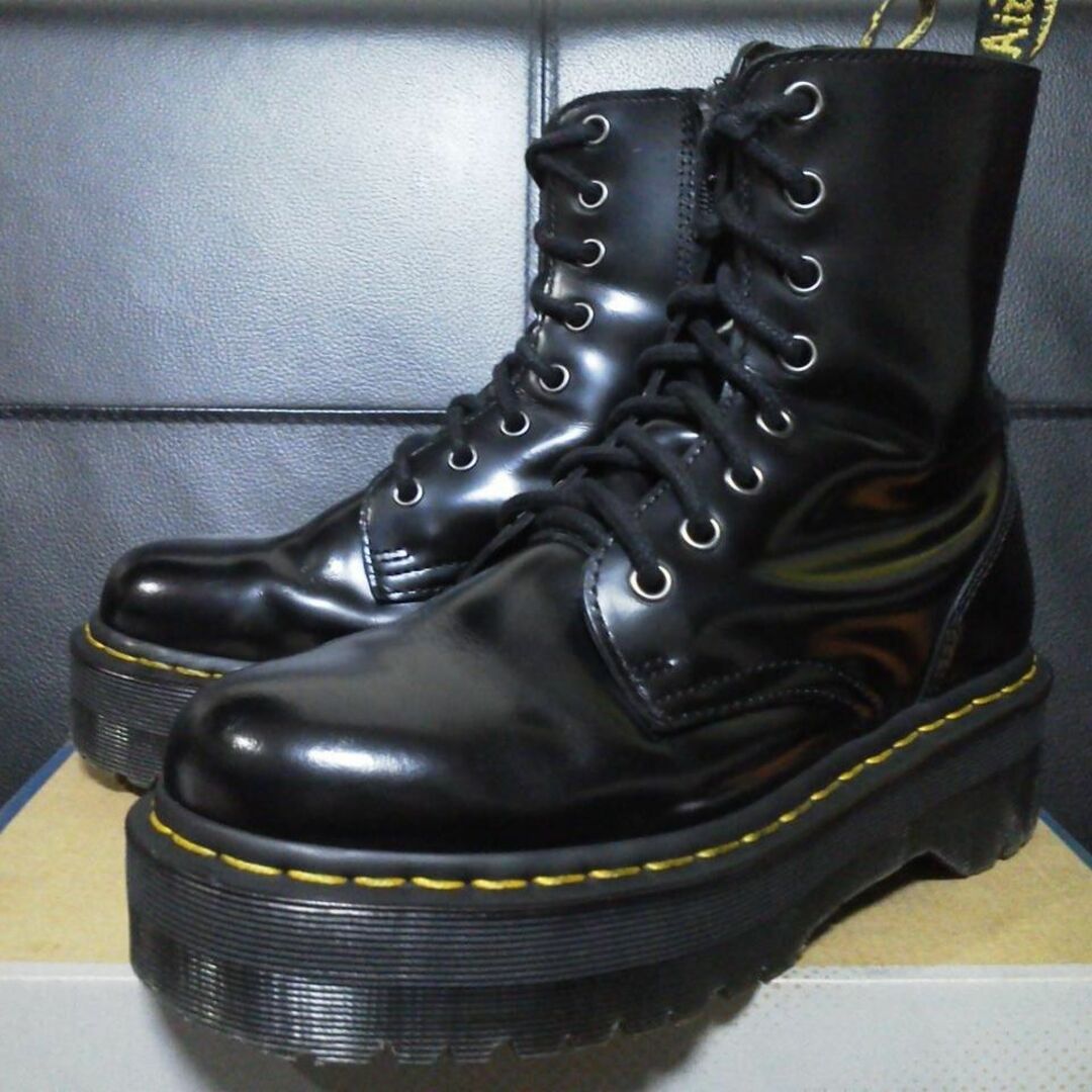 Dr.Martens(ドクターマーチン)のDr.Martens JADON UK5 黒 厚底 8ホール BEX レディースの靴/シューズ(ブーツ)の商品写真