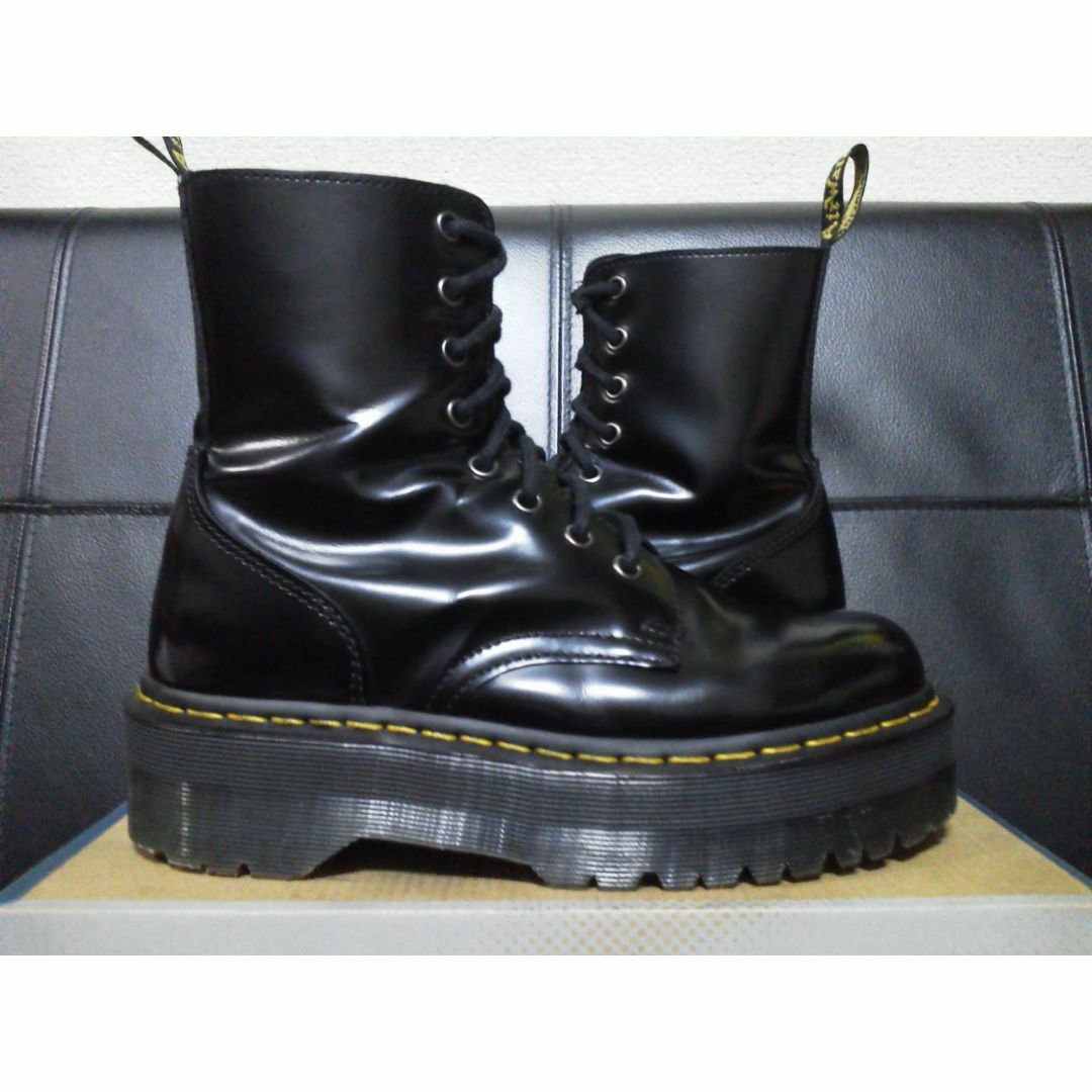 Dr.Martens(ドクターマーチン)のDr.Martens JADON UK5 黒 厚底 8ホール BEX レディースの靴/シューズ(ブーツ)の商品写真