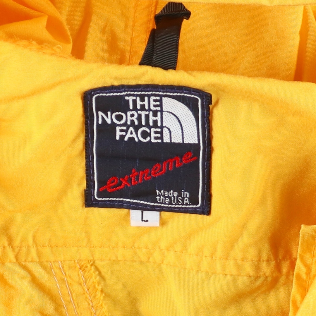 THE NORTH FACE(ザノースフェイス)の古着 90年代 ザノースフェイス THE NORTH FACE EXTREME ハーフジップ ナイロンパーカー USA製 メンズL ヴィンテージ /eaa426720 メンズのジャケット/アウター(ナイロンジャケット)の商品写真