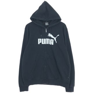 プーマ(PUMA)の古着 プーマ PUMA スウェットフルジップパーカー メンズL /eaa411905(スウェット)