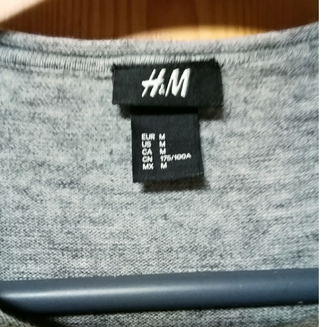 H&M(エイチアンドエム)のH&M   メンズ長袖　綿Tシャツ　お値下げしました！ メンズのトップス(Tシャツ/カットソー(七分/長袖))の商品写真