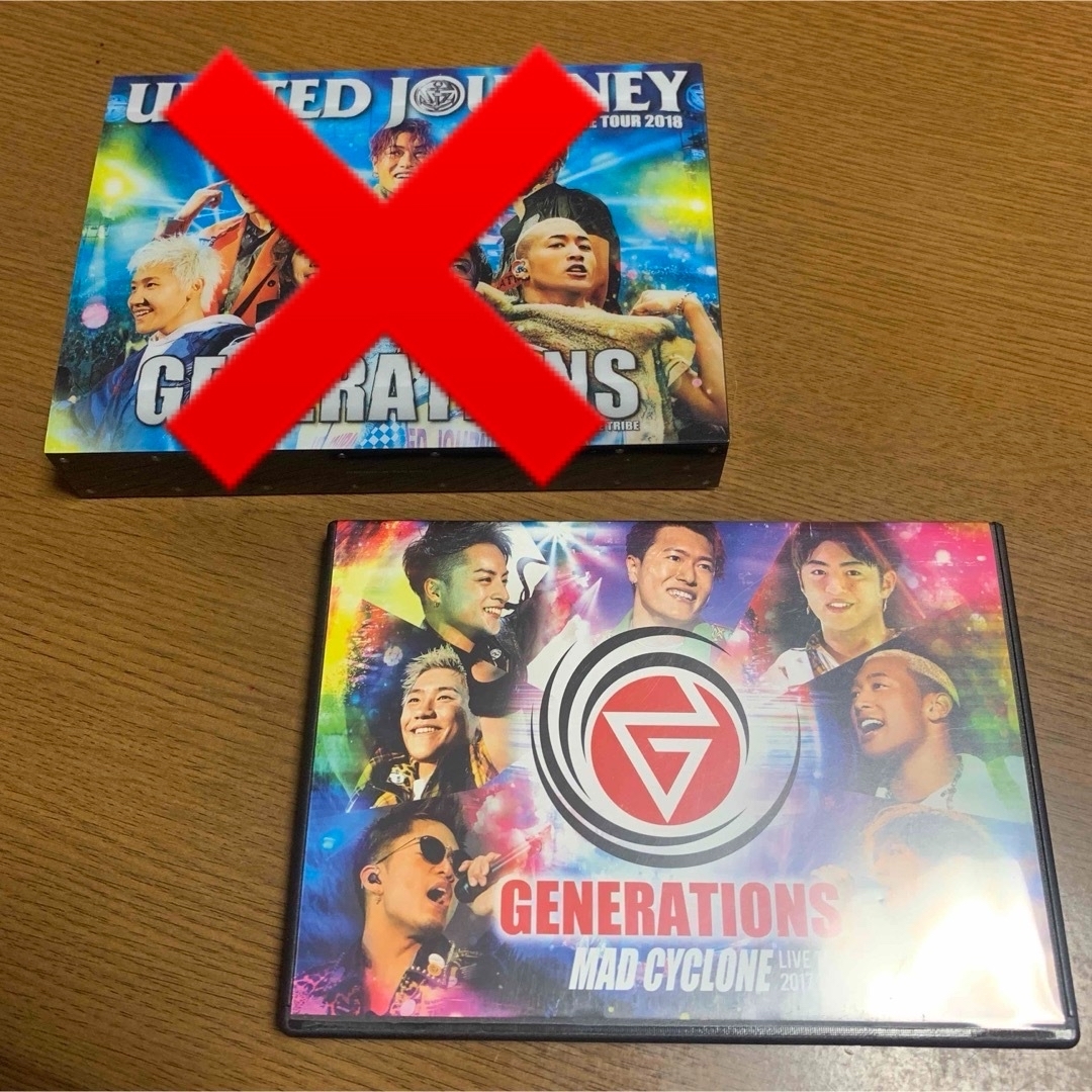 GENERATIONS(ジェネレーションズ)のGENERATIONS from EXILE TRIBE  BluRay エンタメ/ホビーのDVD/ブルーレイ(ミュージック)の商品写真