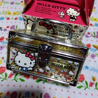 サンリオ(サンリオ)のHello　Kitty　バニティケース　おまけポーチ　セット　キティちゃん当時物(キャラクターグッズ)