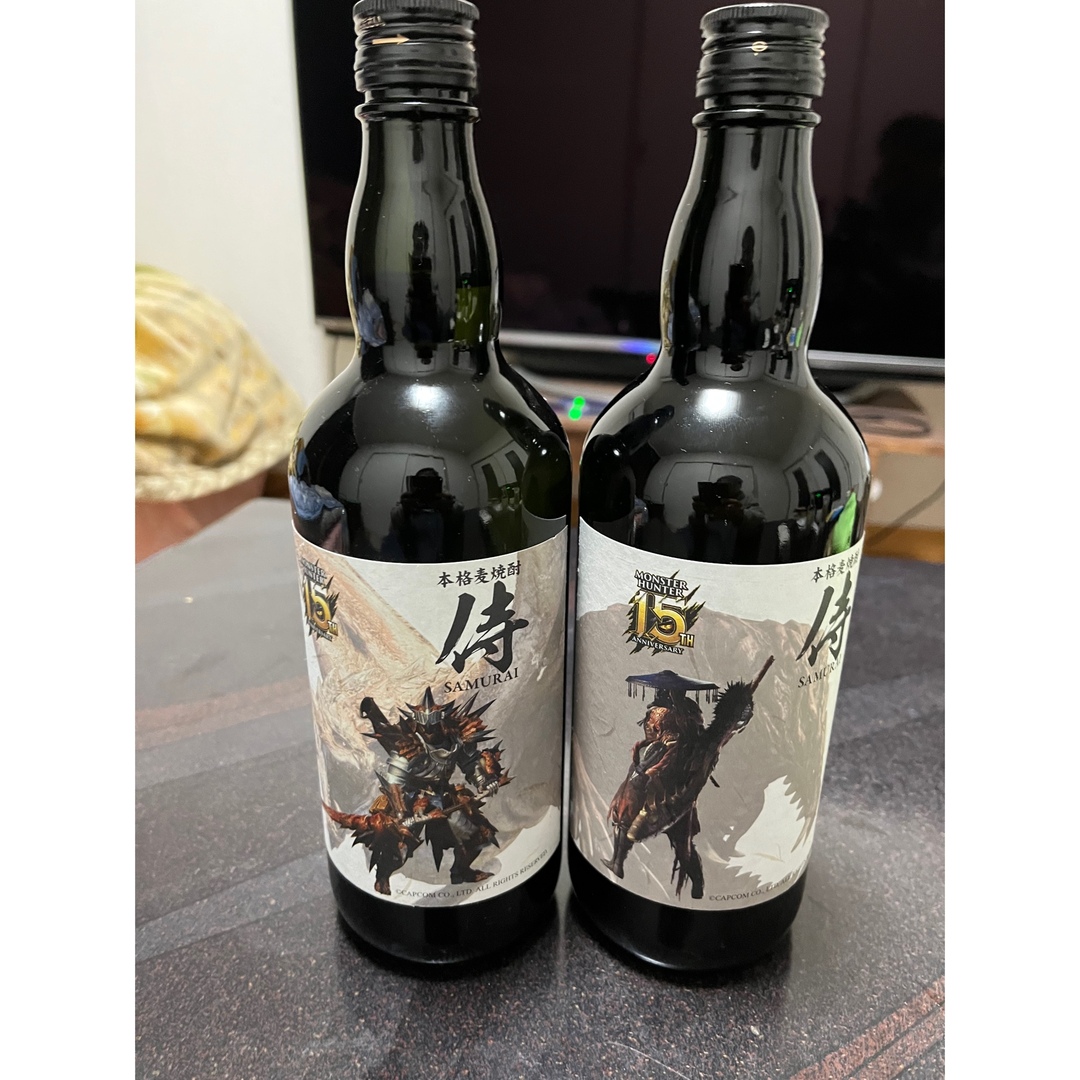 最終値下！麦焼酎　samurai   720ml   2本セット 食品/飲料/酒の酒(焼酎)の商品写真