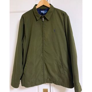 ポロラルフローレン ブルゾン(メンズ)(グリーン・カーキ/緑色系)の ポロラルフローレン ブルゾン(メンズ)(グリーン・カーキ/緑色系)の