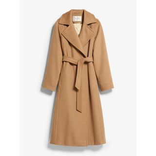 マックスマーラ(Max Mara)のマックスマーラ　コート　ピュアキャメル(ロングコート)