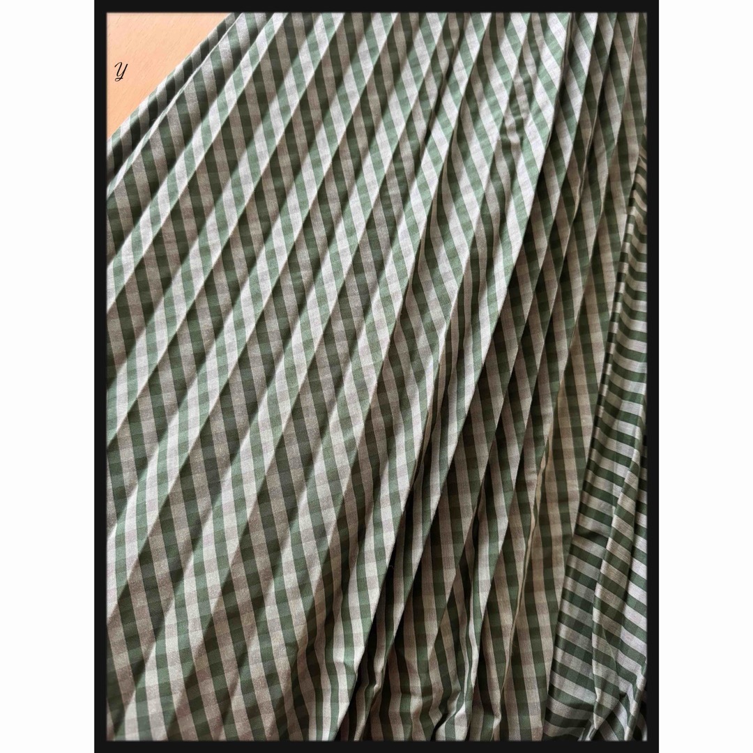DRESKIP(ドレスキップ)のDRESKIP ギンガムチェックプリ－ツスカート レディースのスカート(ロングスカート)の商品写真