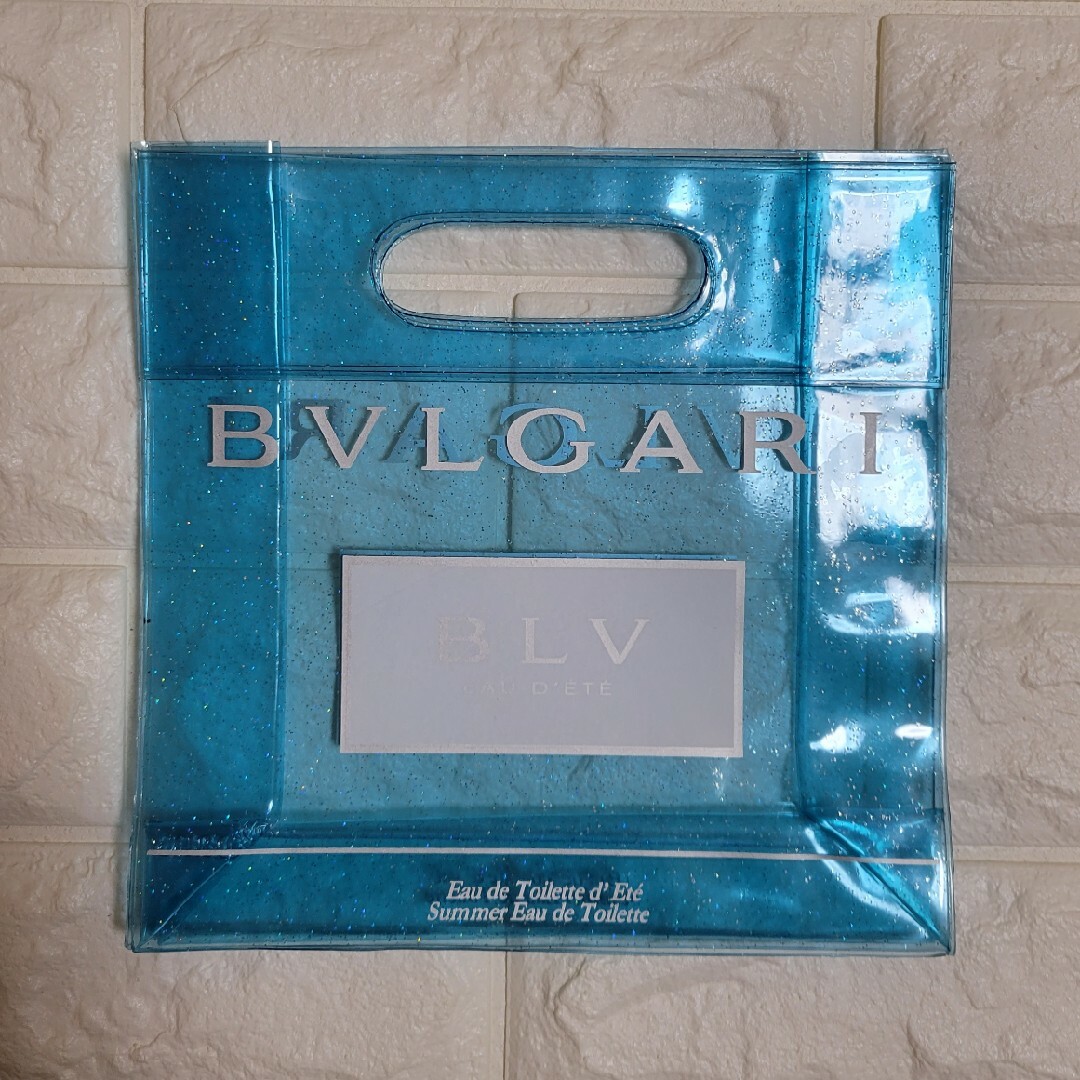 BVLGARI(ブルガリ)のBVLGARIブルガリ　クリアポーチ エンタメ/ホビーのコレクション(ノベルティグッズ)の商品写真