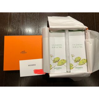 エルメス(Hermes)の未使用品☆HERMES エルメス　ボディーローション&シャワージェル(ボディローション/ミルク)