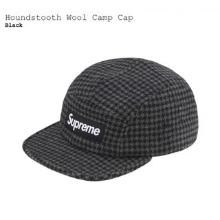 シュプリーム(Supreme)のSupreme Houndstooth Wool Camp Cap(キャップ)