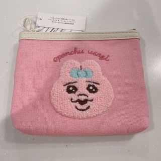 オパンチュウサギ(おぱんちゅうさぎ)のおぱんちゅうさぎ　サガラ刺繍　ティッシュポーチ(キャラクターグッズ)