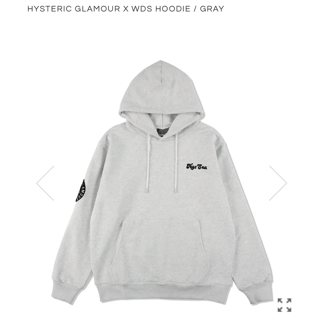 WIND AND SEA(ウィンダンシー)のHYSTERIC GLAMOUR WDS HOODIE メンズのトップス(パーカー)の商品写真