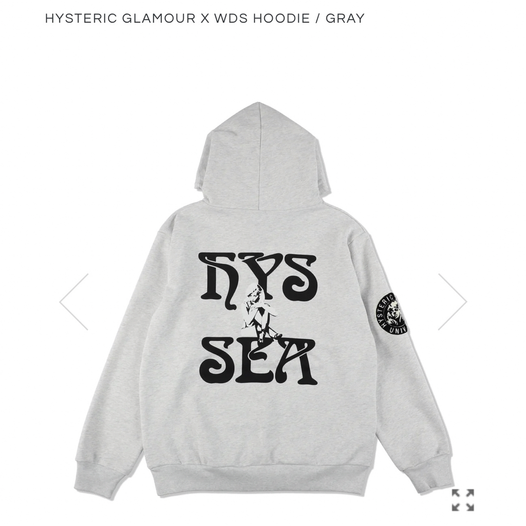 WIND AND SEA(ウィンダンシー)のHYSTERIC GLAMOUR WDS HOODIE メンズのトップス(パーカー)の商品写真