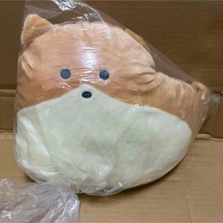 新品 未使用 つぶらな瞳の犬と猫 ぽめらにあん ブランケット入り クッション(ぬいぐるみ)