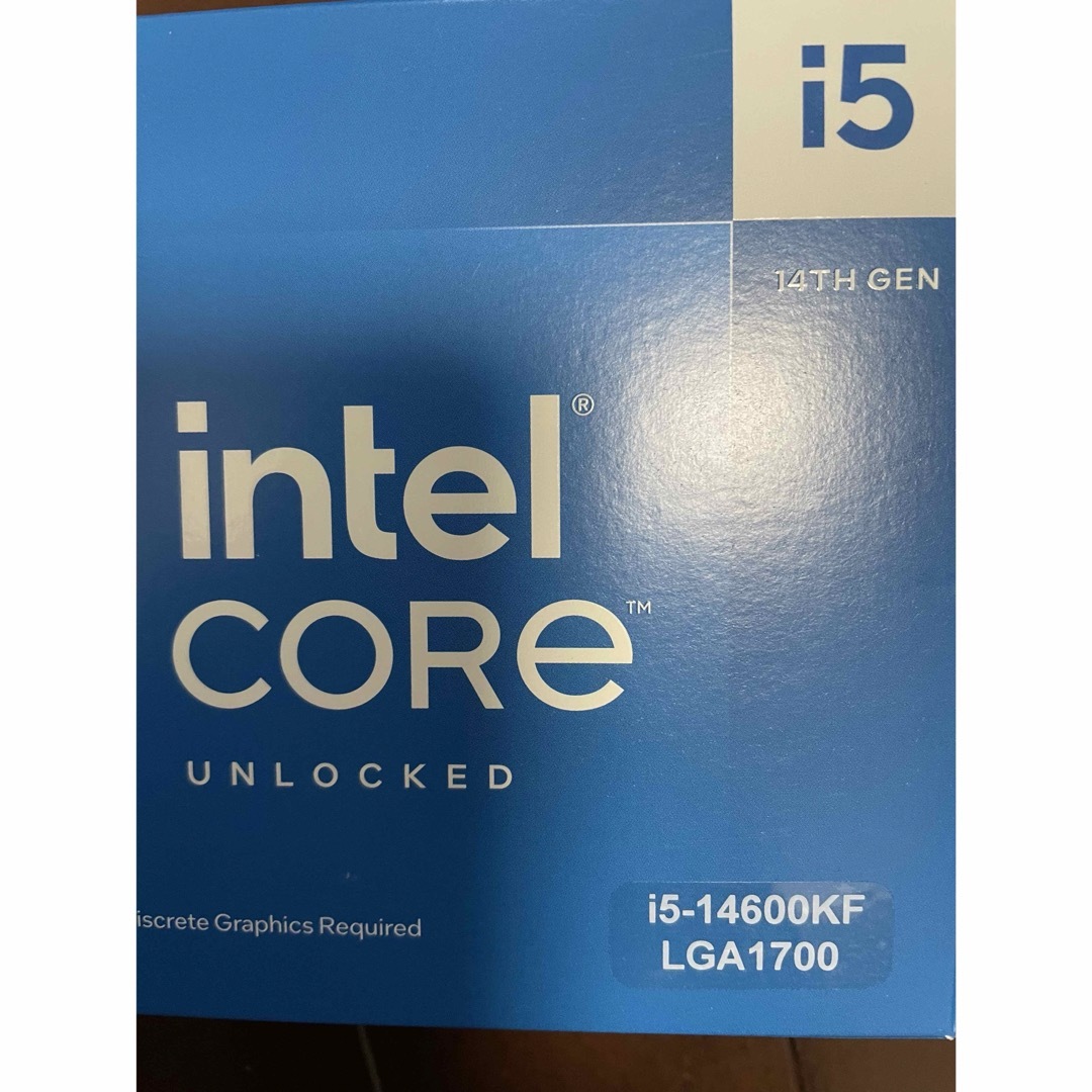 intel(インテル)のintel CPU Core i5-14600KF BX8071514600KF スマホ/家電/カメラのPC/タブレット(PCパーツ)の商品写真