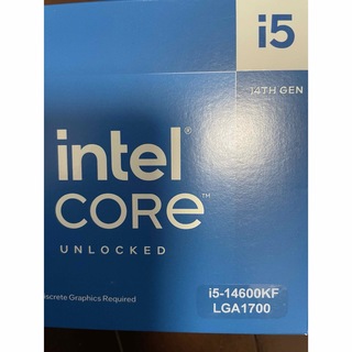 インテル(intel)のintel CPU Core i5-14600KF BX8071514600KF(PCパーツ)