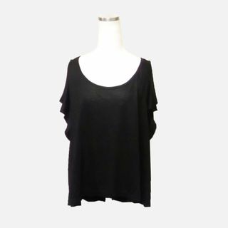 ルシェルブルー(LE CIEL BLEU)の★新品★ルシェルブルー★コールドショルダー半袖Tシャツ (Black/F)(Tシャツ(半袖/袖なし))