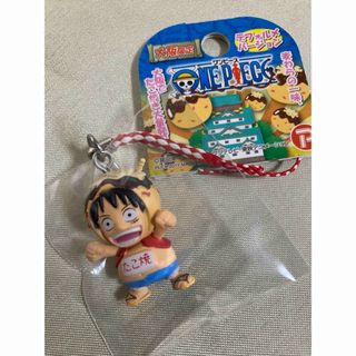 ワンピース(ONE PIECE)の[未使用未開封品]ワンピース　ルフィ　ONEPIECE  限定　ストラップ　大阪(ストラップ)