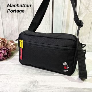 マンハッタンポーテージ(Manhattan Portage)の【極美品✨】マンハッタンポーテージ Disneyコラボ ミッキーショルダーバッグ(ショルダーバッグ)