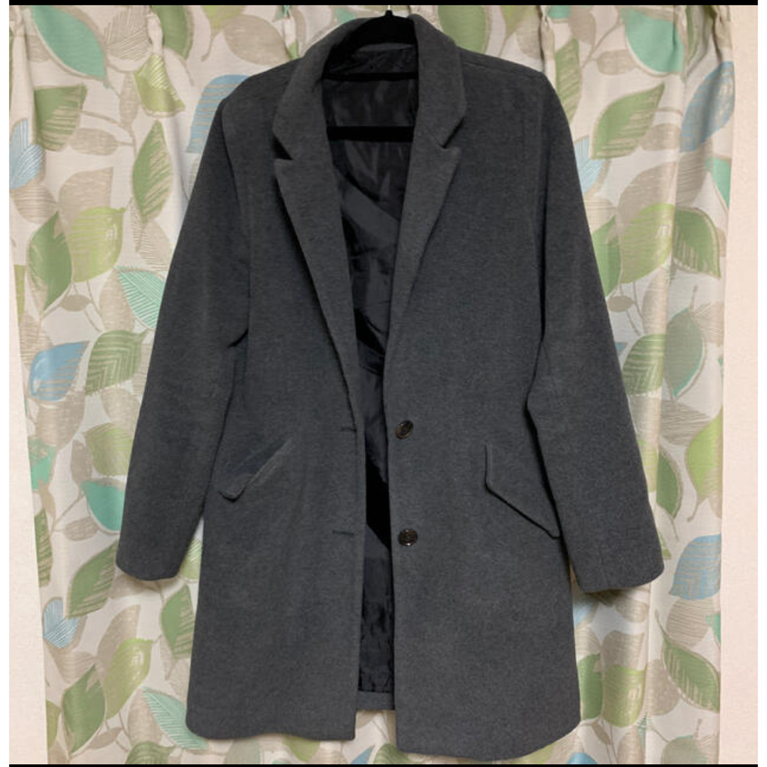 グレーコート レディースのジャケット/アウター(ロングコート)の商品写真