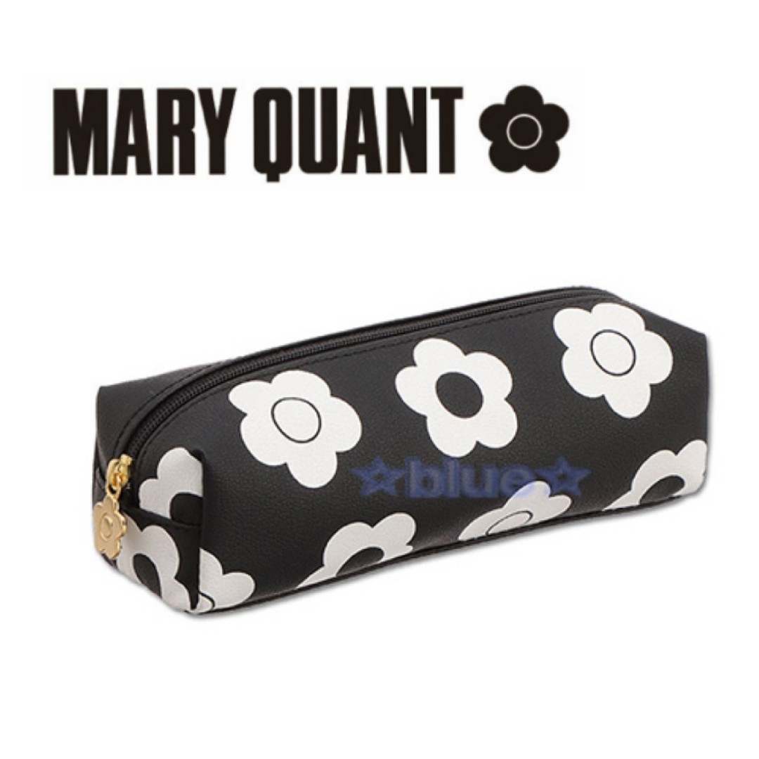 MARY QUANT(マリークワント)のマリークワント ペンケース ブラック ブラシケース 黒 レディースのファッション小物(ポーチ)の商品写真