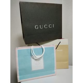 ショッパー紙袋 GUCCI／BALLY／BUTTER STATE's ショップ袋(ショップ袋)