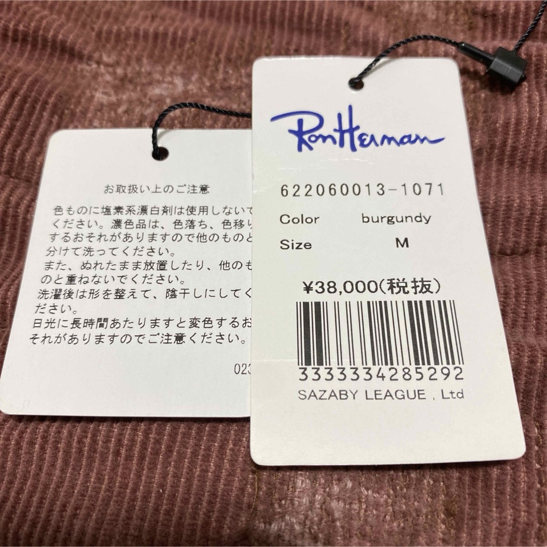 Ron Herman(ロンハーマン)の美品　コーデュロイパンツ　ロンハーマン　Mサイズ メンズのパンツ(その他)の商品写真