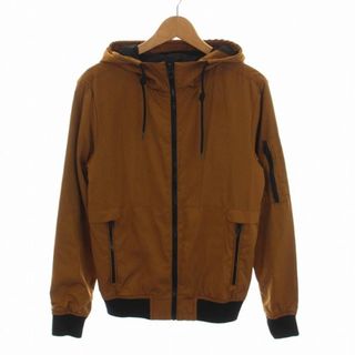 ベルシュカ(Bershka)のベルシュカ ジャケット マウンテンパーカー ジップアップ アウター XS 茶(マウンテンパーカー)