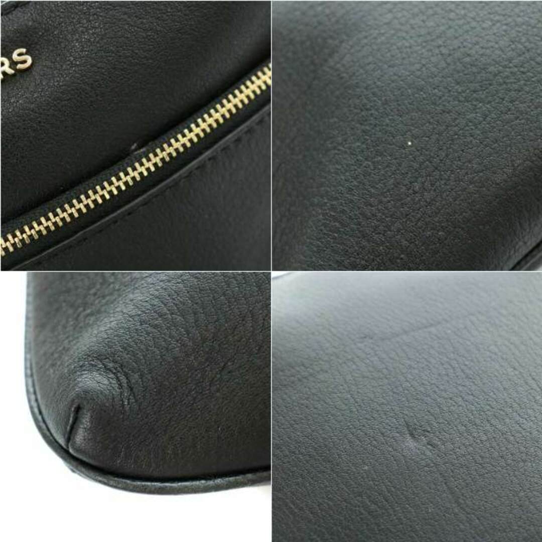 Michael Kors(マイケルコース)のマイケルコース MICHAEL KORS ショルダーバッグ レザー ロゴ 黒 レディースのバッグ(ショルダーバッグ)の商品写真