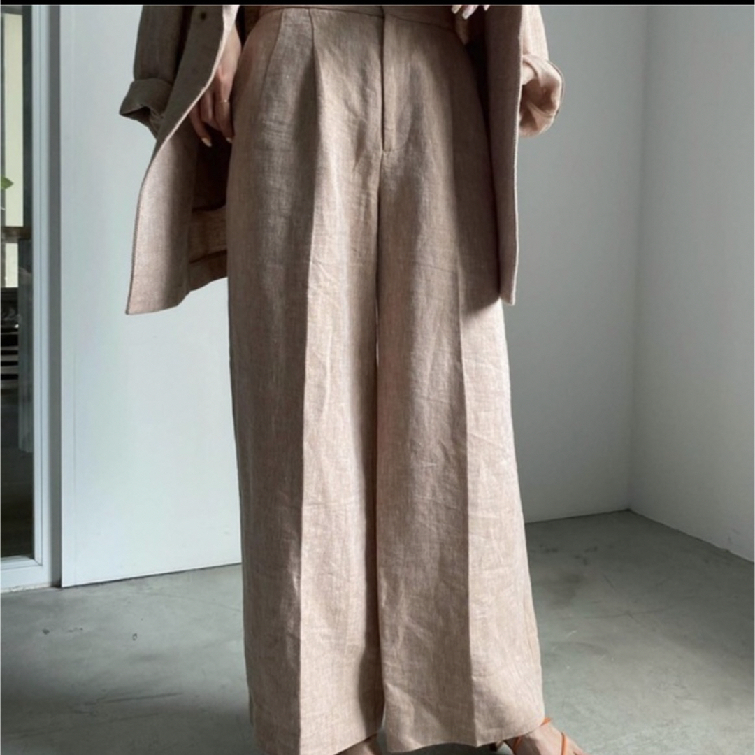 Ameri VINTAGE(アメリヴィンテージ)のRUSTIC LINEN PANTS Ameri レディースのパンツ(その他)の商品写真