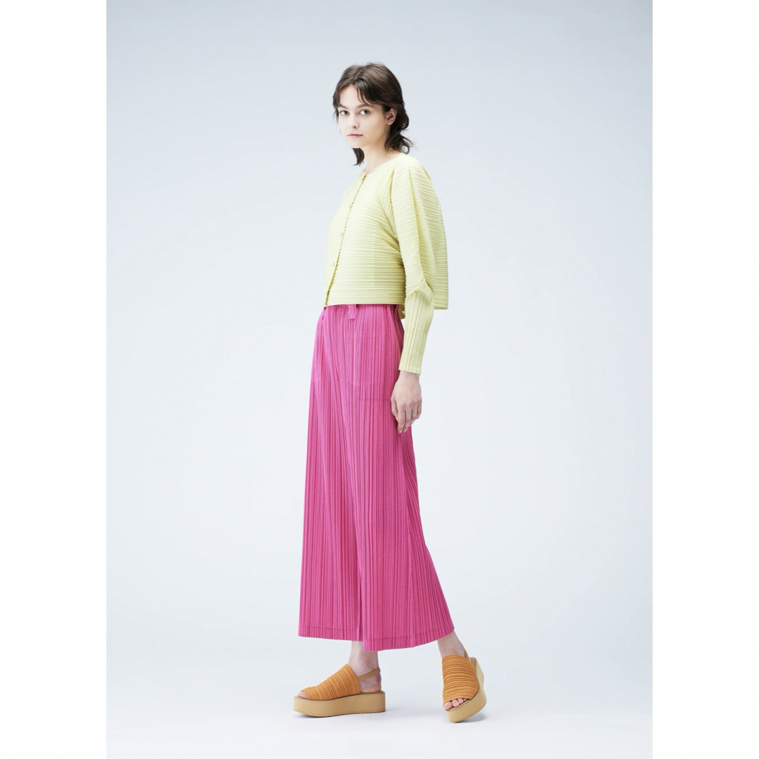 PLEATS PLEASE ISSEY MIYAKE(プリーツプリーズイッセイミヤケ)の【新品未使用】プリーツプリーズ　RAMIE PLEATS PP41JF223 レディースのパンツ(カジュアルパンツ)の商品写真