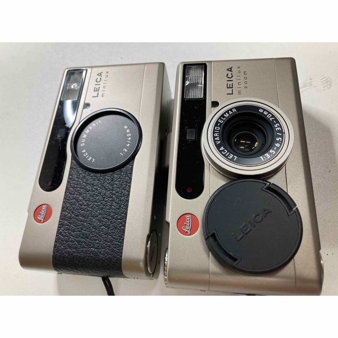 LEICA(ライカ)の2セット Leica minilux minilux zoom スマホ/家電/カメラのカメラ(フィルムカメラ)の商品写真